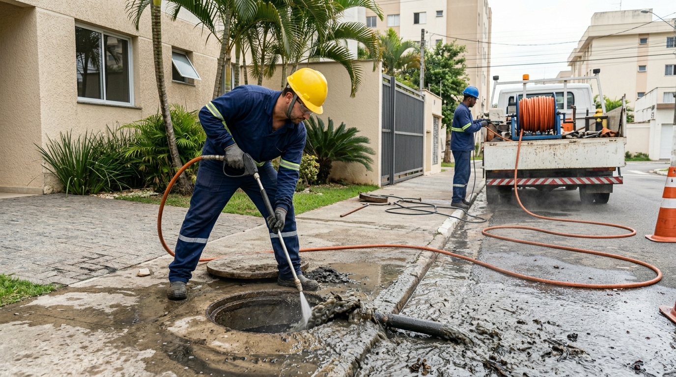 Hidrojateamento Industrial em Ribeirão Preto‑SP