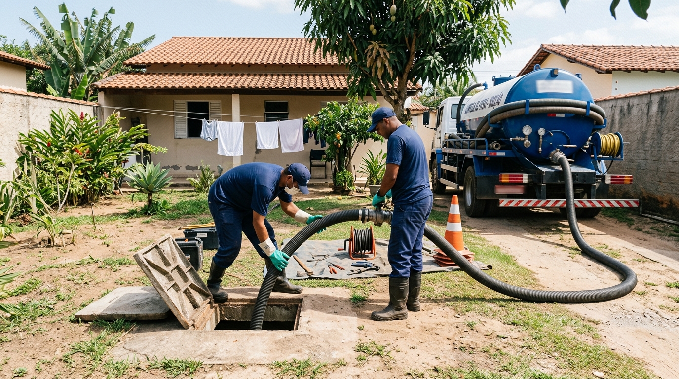 Manutenção de Fossa em Ribeirão Preto‑SP